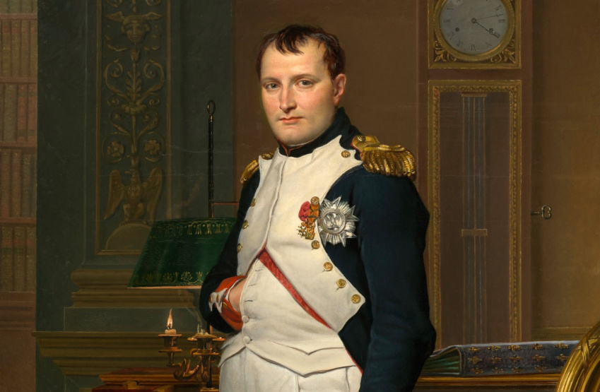 Jacques Louis David The Emperor Napoleon in His Study at the Tuileries Google Art Project 2 2