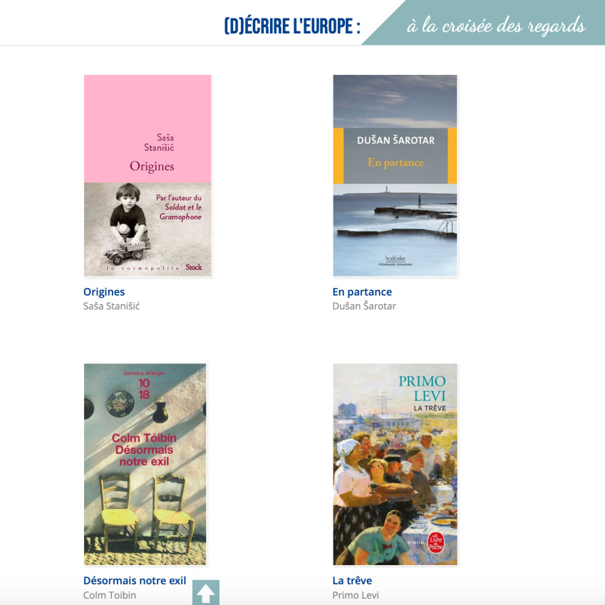Capture décran visuel Décrire l Europe